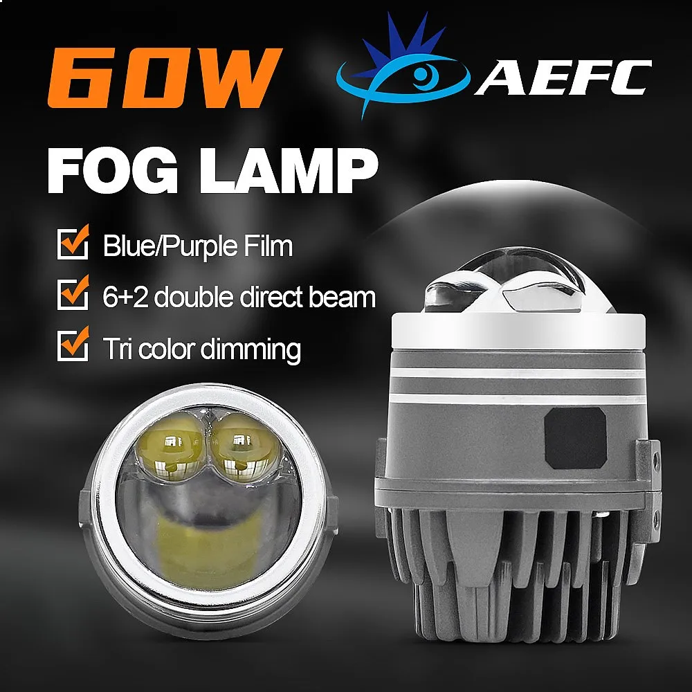G02 2 Inch Bi-LED Projector Lens 120W Triple Color Laser Fog Light Motorcycle Car
G02 2 Inch Bi-LED Projector Lens 120W Triple Color Laser Fog Light Motorcycle Car