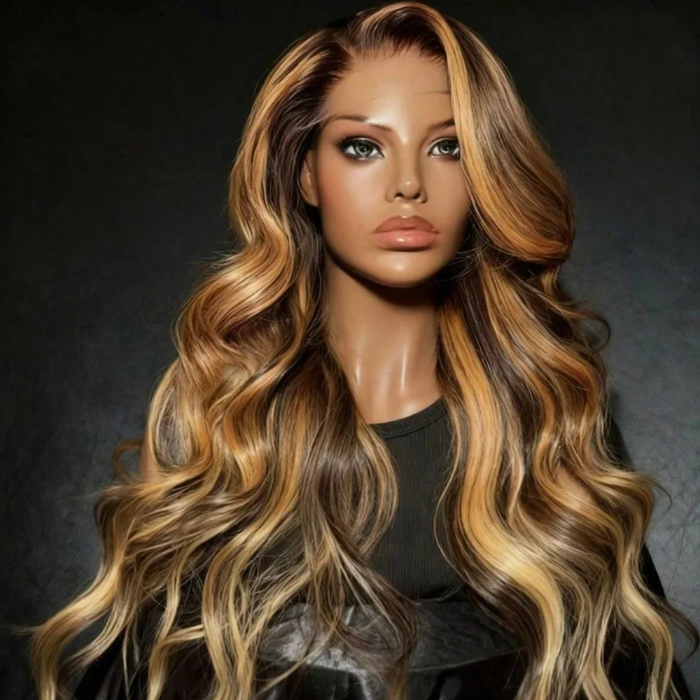 Body Wave Lace Front Wigs For Women 13x4 HD Transparent Lace Frontal Wigs 34 Inch Colored Highlight Human Hair Wigs Brazilian
Body Wave Lace Front Wigs For Women 13x4 HD Transparent Lace Frontal Wigs 34 Inch Colored Highlight Human Hair Wigs Brazilian
