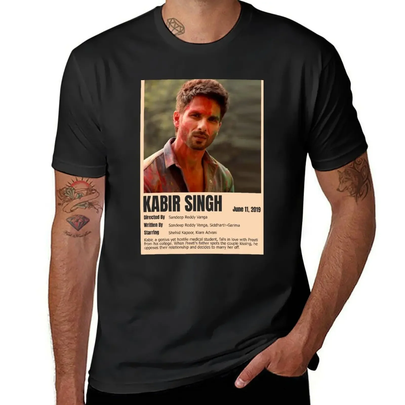 Bollywood Movie Kabir Singh, Kiara Advani,Shahid Kapoor T-Shirt luxury t-shirt Louboutins blue archive men clothing
Bollywood Movie Kabir Singh, Kiara Advani,Shahid Kapoor T-Shirt luxury t-shirt Louboutins blue archive men clothing