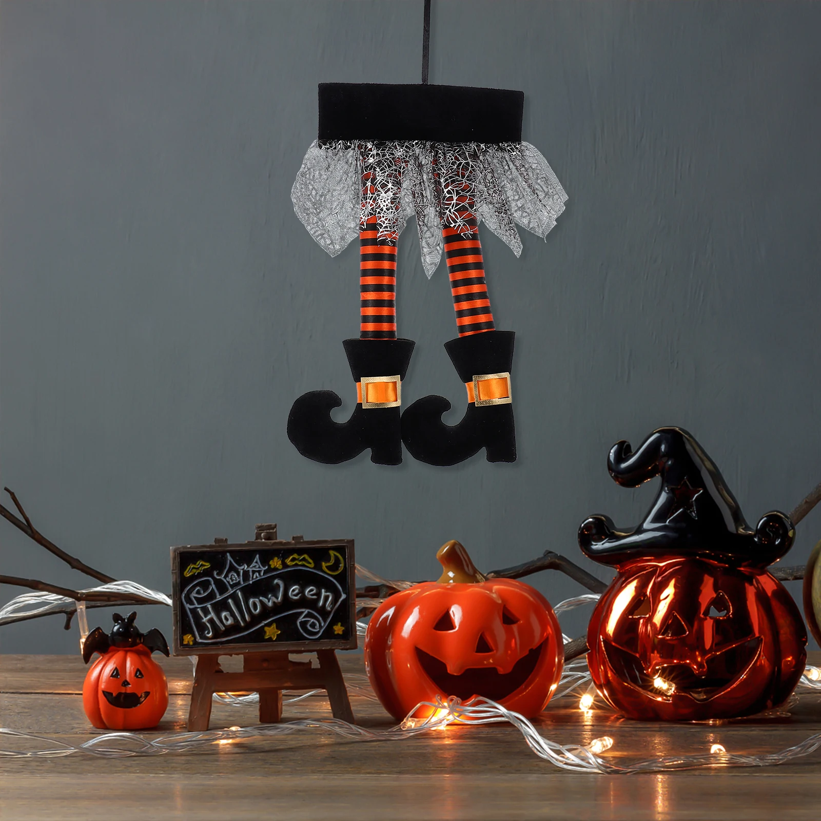 Halloween Witch Leg nament Cloth Hanging Decor Pendant Home Festival Decorations Lightweight Realistic Outdoor Indoor
Halloween Witch Leg nament Cloth Hanging Decor Pendant Home Festival Decorations Lightweight Realistic Outdoor Indoor