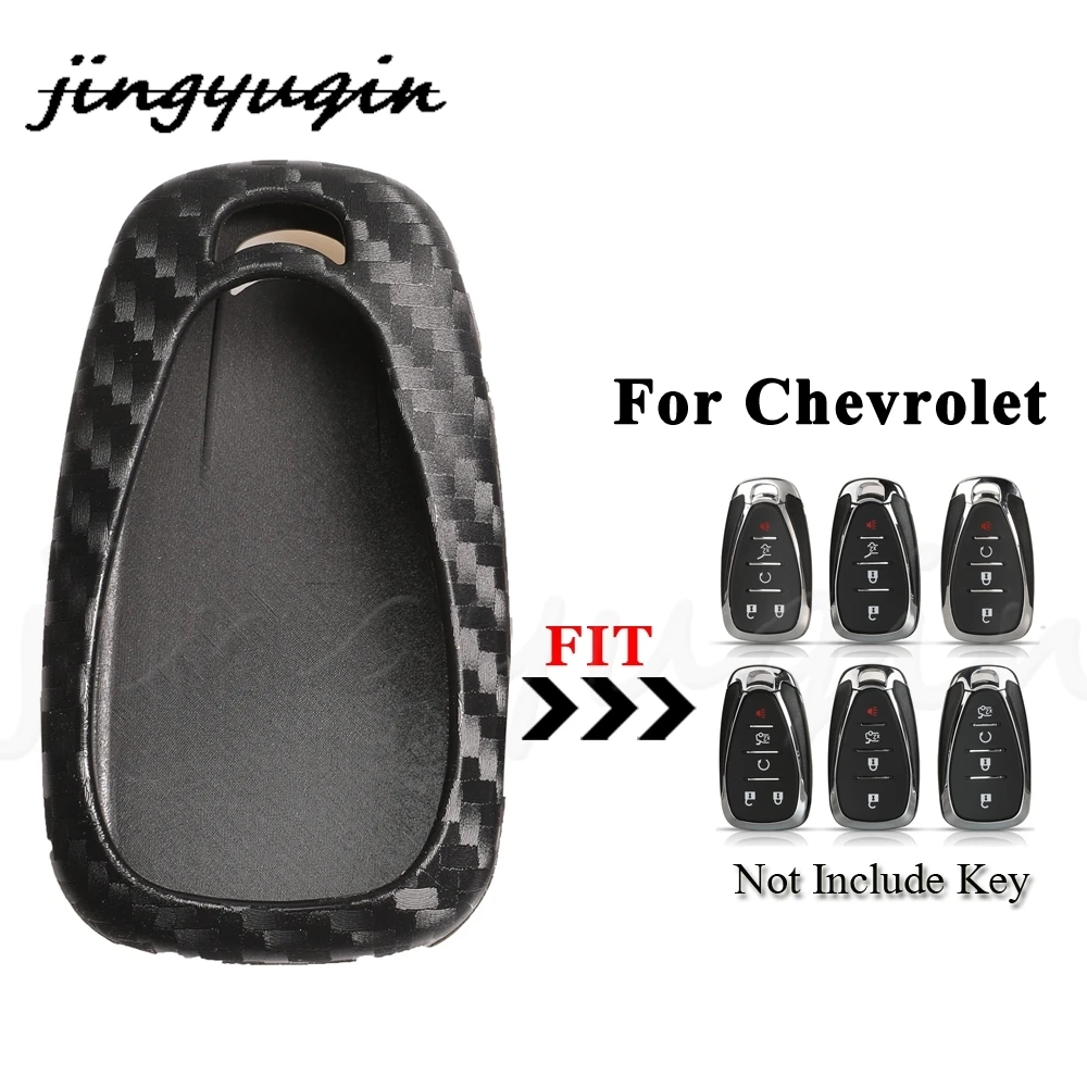 Силиконовый чехол jingyuqin для Chevrolet Cruze Spark Camaro Equinox Volt Bolt Trax Malibu 2016-2018 Carbon 3/4/5B, автомобильный брелок
Силиконовый чехол jingyuqin для Chevrolet Cruze Spark Camaro Equinox Volt Bolt Trax Malibu 2016-2018 Carbon 3/4/5B, автомобильный брелок