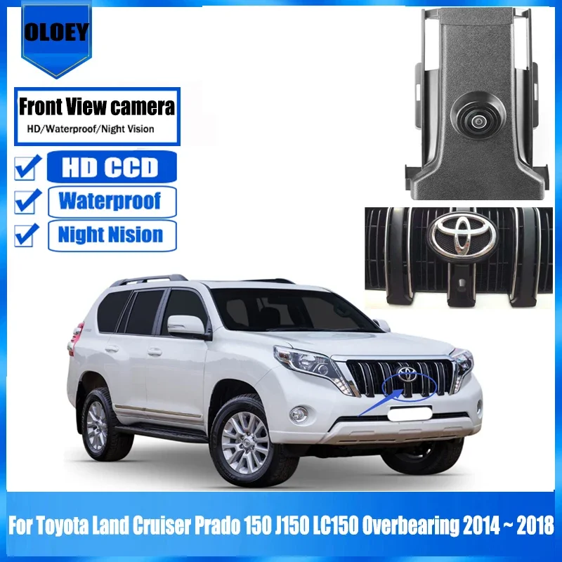 Car Front View Camera For Toyota Land Cruiser Prado 150 J150 LC150 Overbearing 2014 ~ 2018 CCD Night Vision Forward Logo Camera
Car Front View Camera For Toyota Land Cruiser Prado 150 J150 LC150 Overbearing 2014 ~ 2018 CCD Night Vision Forward Logo Camera