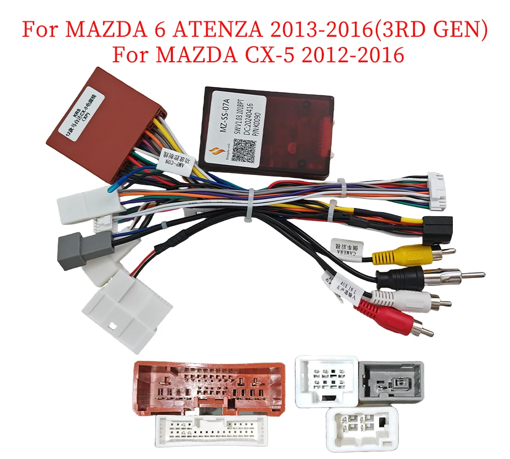 Автомобильный 16-контактный Android Проводной адаптер Canbus Box Decoder для Mazda 6 Atenza CX-5 CX5
Автомобильный 16-контактный Android Проводной адаптер Canbus Box Decoder для Mazda 6 Atenza CX-5 CX5