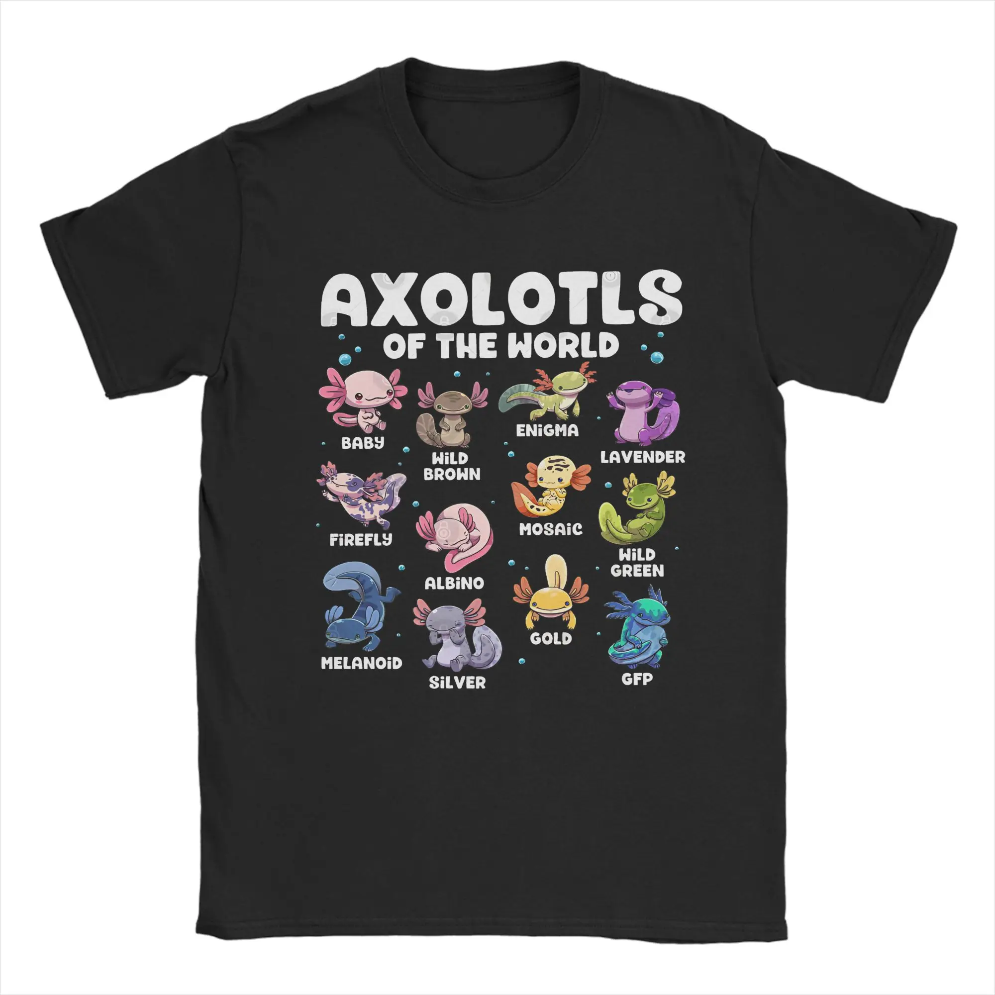 Axolotls Of The World T-Shirt for Men Amazing 100% Cotton Tee Shirt O Neck Short Sleeve T Shirts Gift Clothing
Axolotls Of The World T-Shirt for Men Amazing 100% Cotton Tee Shirt O Neck Short Sleeve T Shirts Gift Clothing
