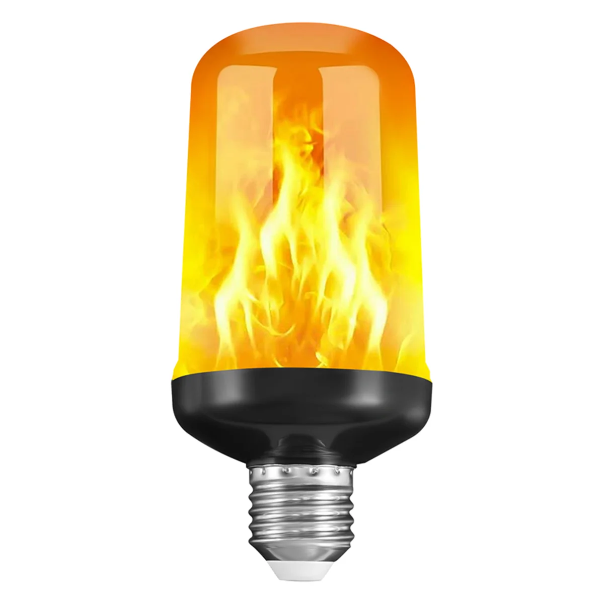 LED Flame Effect Light Bulb E27,Decorative Flickering Realistic Fire Lights Bulb,Festival Decoration Lamp,Black-B
LED Flame Effect Light Bulb E27,Decorative Flickering Realistic Fire Lights Bulb,Festival Decoration Lamp,Black-B