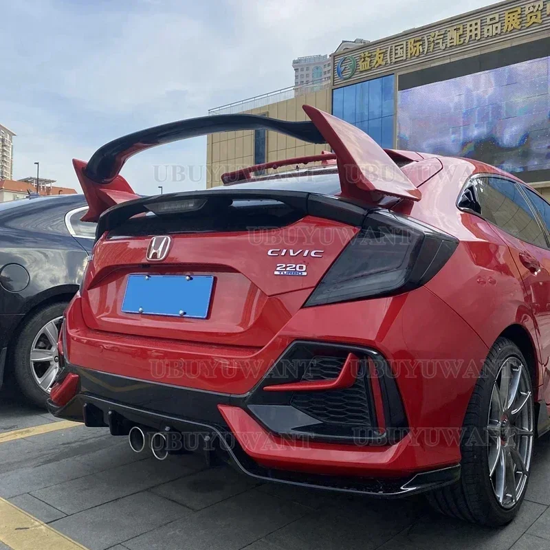 For Honda CIVIC Hatchback Spoiler 2017 2018 ABS Plastic Unpainted Primer Color Rear Trunk Boot Wing Lip Spoiler Car Accessories
For Honda CIVIC Hatchback Spoiler 2017 2018 ABS Plastic Unpainted Primer Color Rear Trunk Boot Wing Lip Spoiler Car Accessories