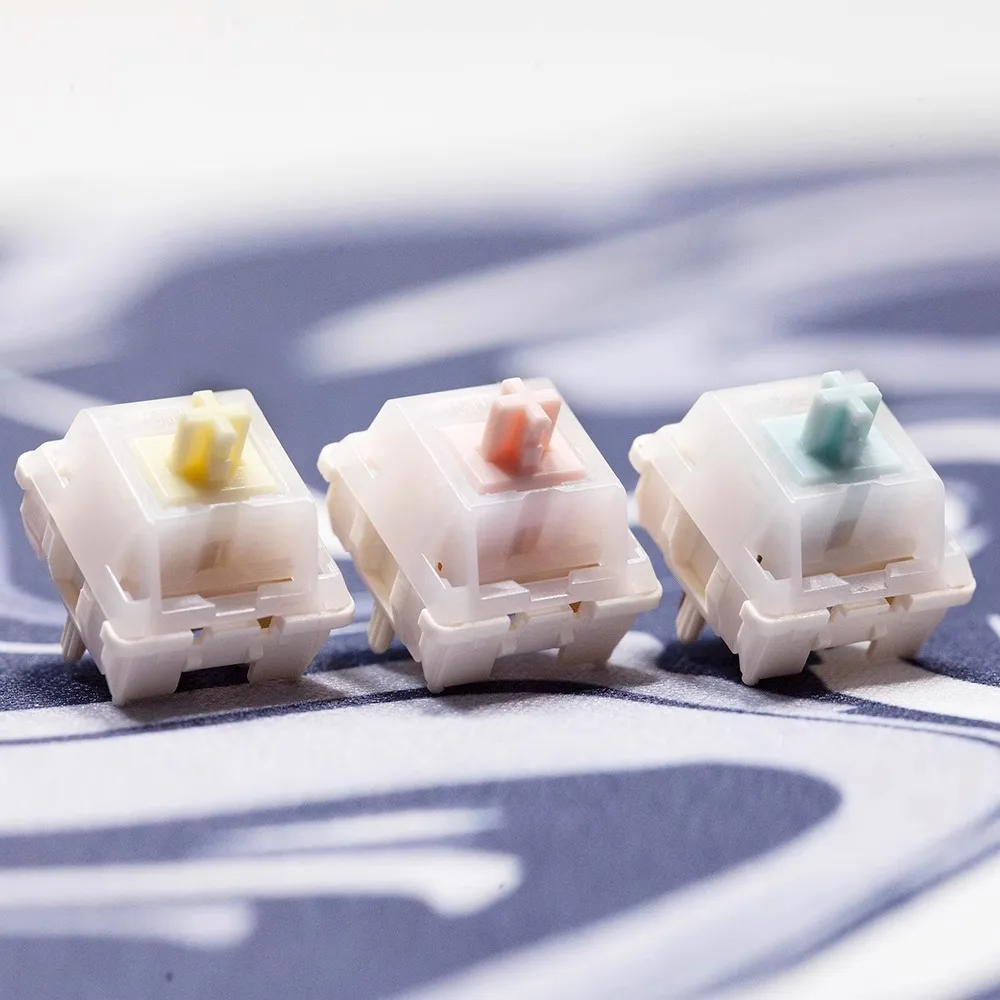Milk Sugar Shaft Body Switch Linear Feel Shaft Body Hot Swappable For PC/PBT Shell Customized Mechanical Keyboard With 5 Pin
Milk Sugar Shaft Body Switch Linear Feel Shaft Body Hot Swappable For PC/PBT Shell Customized Mechanical Keyboard With 5 Pin