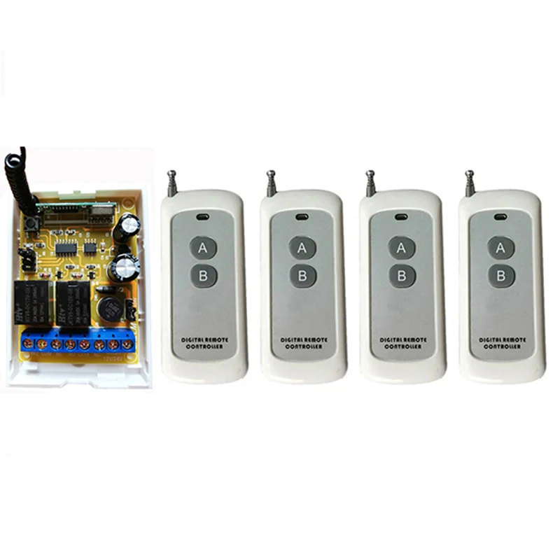 DC12V DC24V 2CH 500 м дальнего действия RF беспроводной пульт дистанционного управления релейный переключатель система безопасности трубчатый мотор гаражные дверные жалюзи/лампа
DC12V DC24V 2CH 500 м дальнего действия RF беспроводной пульт дистанционного управления релейный переключатель система безопасности трубчатый мотор гаражные дверные жалюзи/лампа