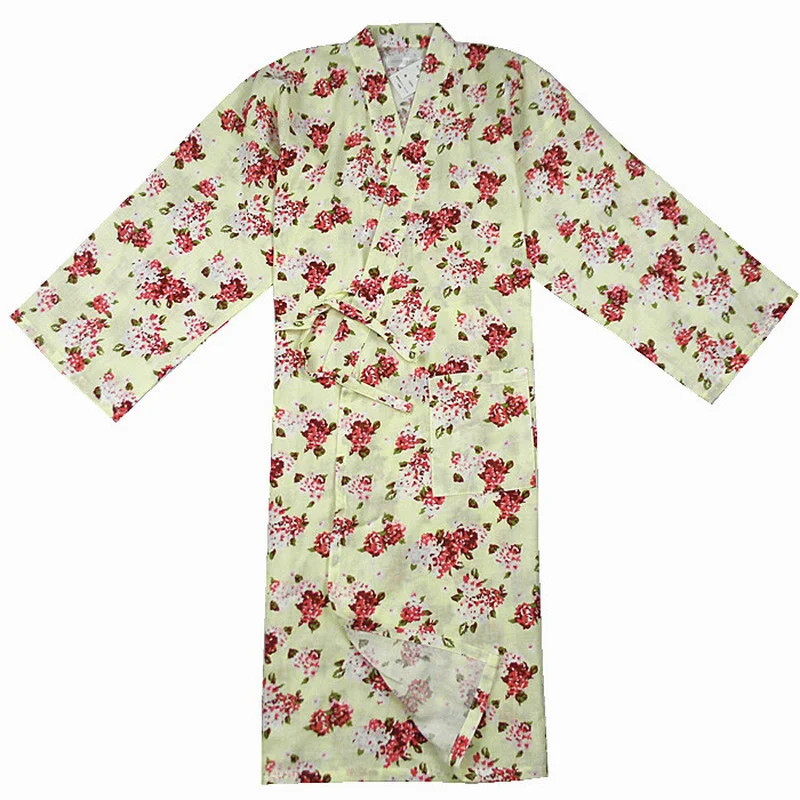 Cotton Bathrobes Summer Cotton Robes for Women Cotton Kimono Robes Floral Spa Robe Women Pajamas Japanese Kimono Yukata
Cotton Bathrobes Summer Cotton Robes for Women Cotton Kimono Robes Floral Spa Robe Women Pajamas Japanese Kimono Yukata