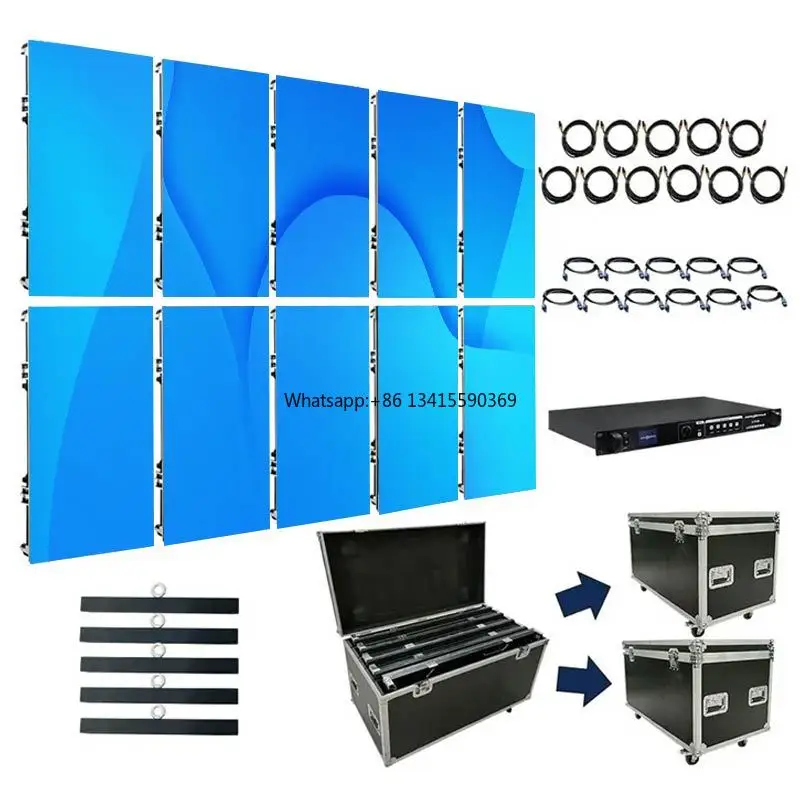 P2.6 P2.9 P3.91 P4.81 Outdoor Indoor Rental Cabinet Stage Background Big LED Display Screen 500x1000mm Video Wall Panels
P2.6 P2.9 P3.91 P4.81 Outdoor Indoor Rental Cabinet Stage Background Big LED Display Screen 500x1000mm Video Wall Panels