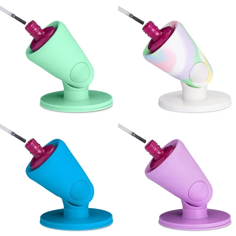 Untippable Nail Polish Bottle Holder, Anti-Spill Airlock Suction Stand with Smart Tilted Grip, Hands-Free Nail Painting Tool
Untippable Nail Polish Bottle Holder, Anti-Spill Airlock Suction Stand with Smart Tilted Grip, Hands-Free Nail Painting Tool