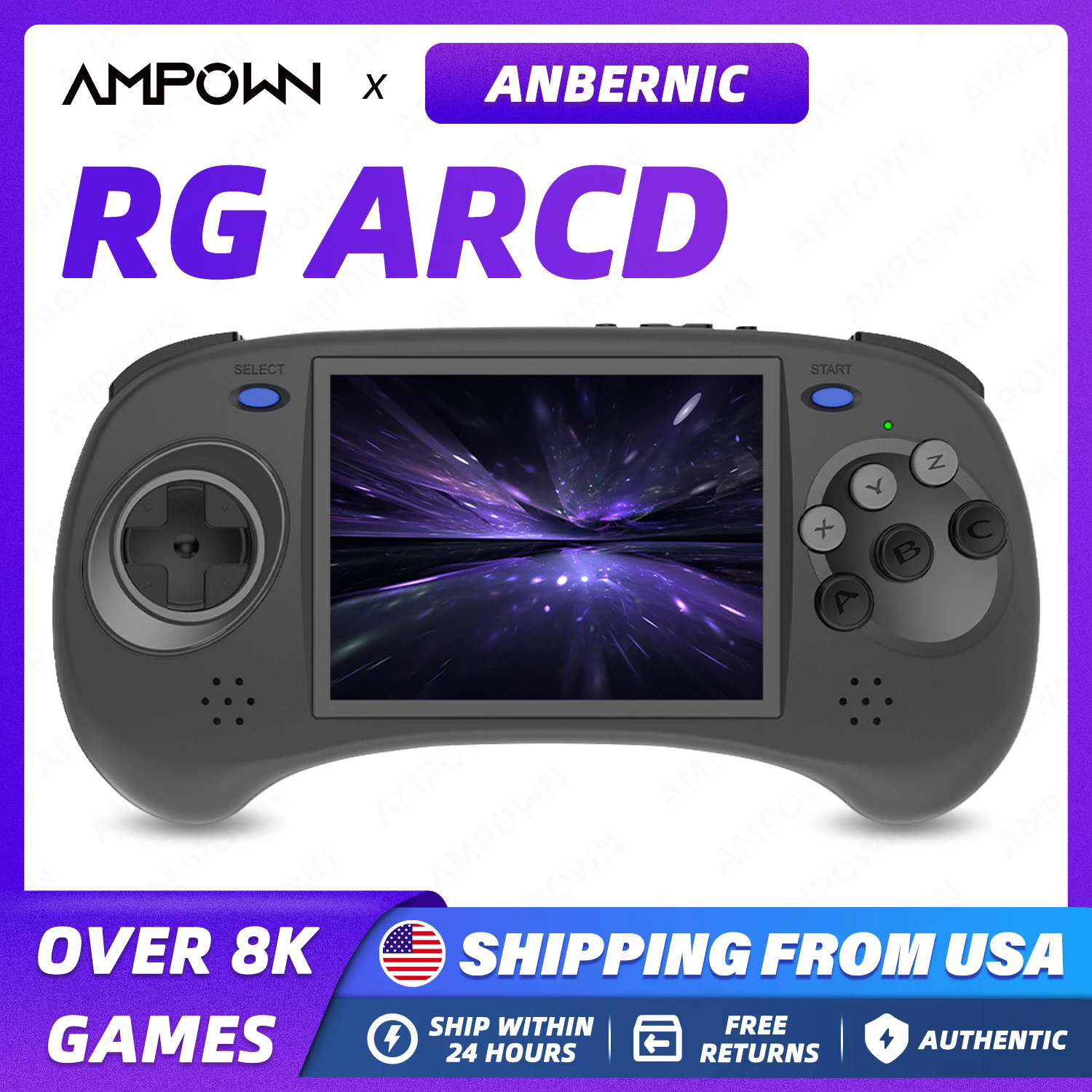 Ручная игровая консоль Anbernic RG ARC-D, 4 дюйма, IPS, сенсорный экран, Android, Linux, двойная система, ретро, портативная игровая консоль, подарки
Ручная игровая консоль Anbernic RG ARC-D, 4 дюйма, IPS, сенсорный экран, Android, Linux, двойная система, ретро, портативная игровая консоль, подарки