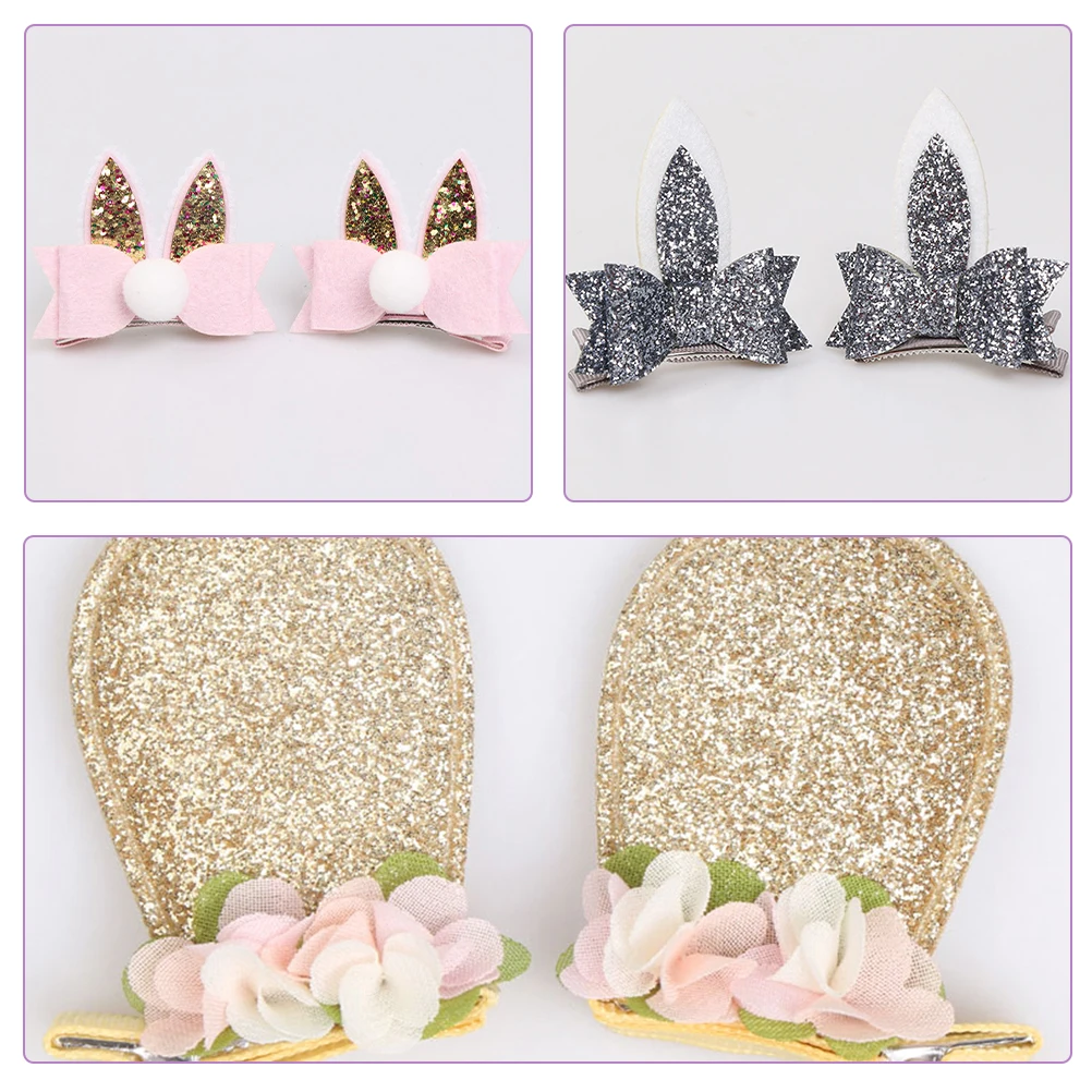 Sequin Rabbit Ear Barrettes Cute Girls Hair Clips Styling Accessories Hair Decoration Animal Ear Hairpin For Women
Sequin Rabbit Ear Barrettes Cute Girls Hair Clips Styling Accessories Hair Decoration Animal Ear Hairpin For Women