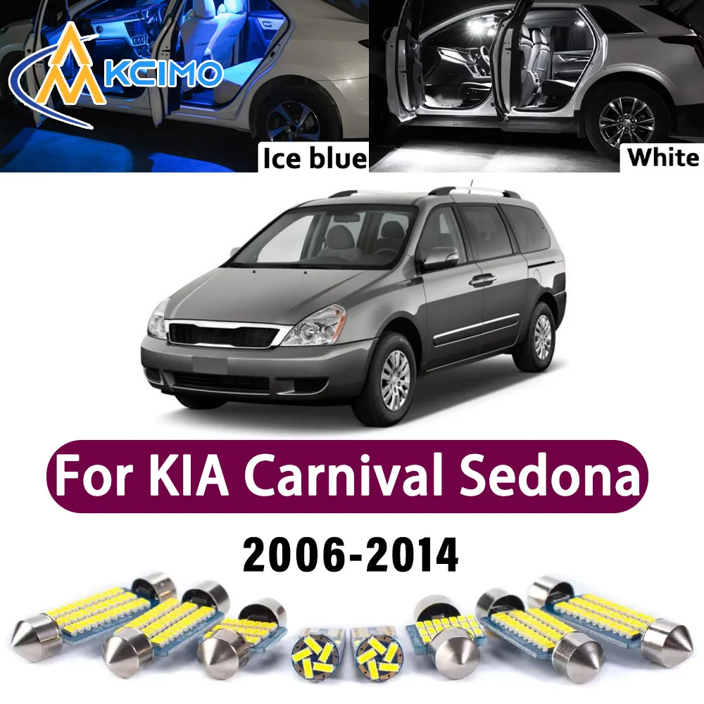 High Lumen CANBUS Error Free LED Interior Light Kit For KIA Carnival Sedona 2006-2014 Easy Install Reading Dome Lamp Bulbs Set
High Lumen CANBUS Error Free LED Interior Light Kit For KIA Carnival Sedona 2006-2014 Easy Install Reading Dome Lamp Bulbs Set
