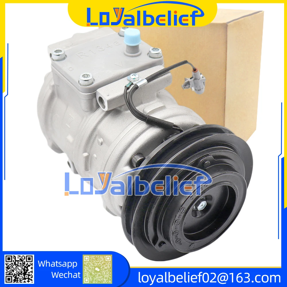 Auto 8832035610 AC Compressor For Toyota Hilux 2.0 Hiace Landcruiser Prado 3.0 10PA17C 4471008331 4472004554 1 Grooves
Auto 8832035610 AC Compressor For Toyota Hilux 2.0 Hiace Landcruiser Prado 3.0 10PA17C 4471008331 4472004554 1 Grooves