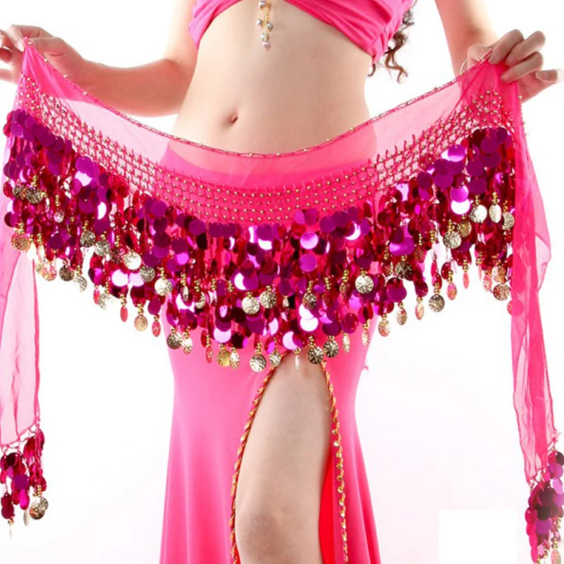 Sexy Women Belly Dance Hip Skirt Scarf Wrap Belt Glitter Sequins Tassel Hip Scarf Skirt Halloween Dance Performance Costume
Sexy Women Belly Dance Hip Skirt Scarf Wrap Belt Glitter Sequins Tassel Hip Scarf Skirt Halloween Dance Performance Costume