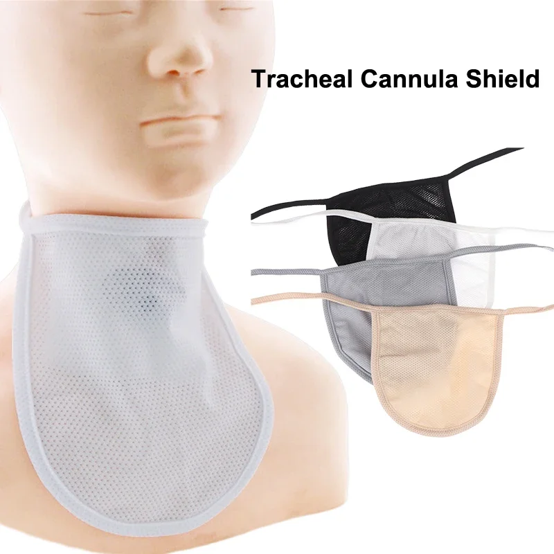 Регулируемая канюля трахеи, занавеска на горле, трубка трахеостомы, ветрозащитная крышка, пылезащитный чехол, белый, черный, телесный, для ухода за пациентом, подушка для кормления 
Регулируемая канюля трахеи, занавеска на горле, трубка трахеостомы, ветрозащитная крышка, пылезащитный чехол, белый, черный, телесный, для ухода за пациентом, подушка для кормления