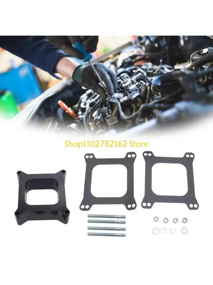 547B Easy Installation Carburetor Spacers with Screws Gasket Open Phenolic Carburetor Spacer for 4bbl BBC Engine
547B Easy Installation Carburetor Spacers with Screws Gasket Open Phenolic Carburetor Spacer for 4bbl BBC Engine