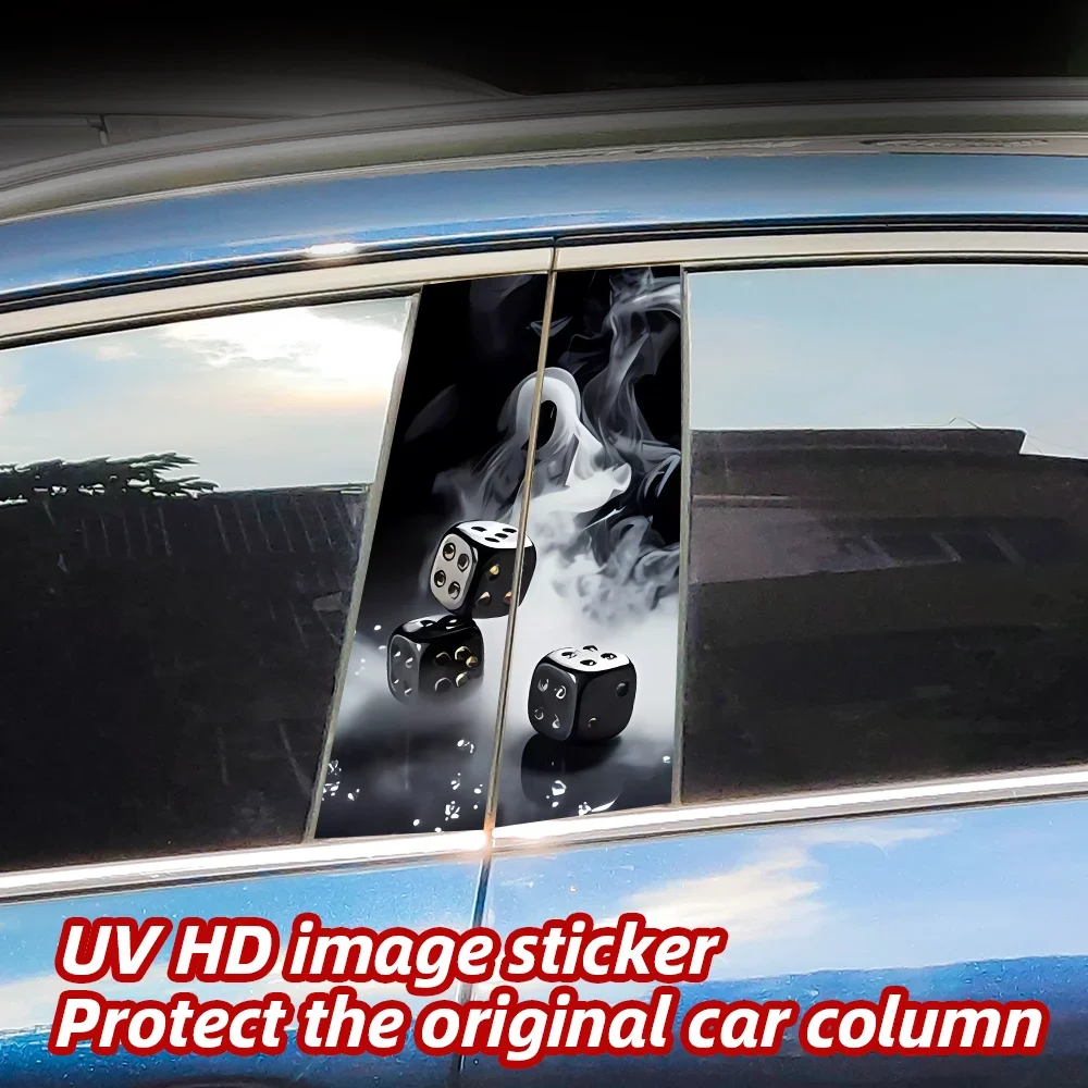 Dice Car Stickers Auto B Pillar Waterproof Center Column Decoration Cover Scratches DIY Car Doors Pillar Decals Accessories
Dice Car Stickers Auto B Pillar Waterproof Center Column Decoration Cover Scratches DIY Car Doors Pillar Decals Accessories