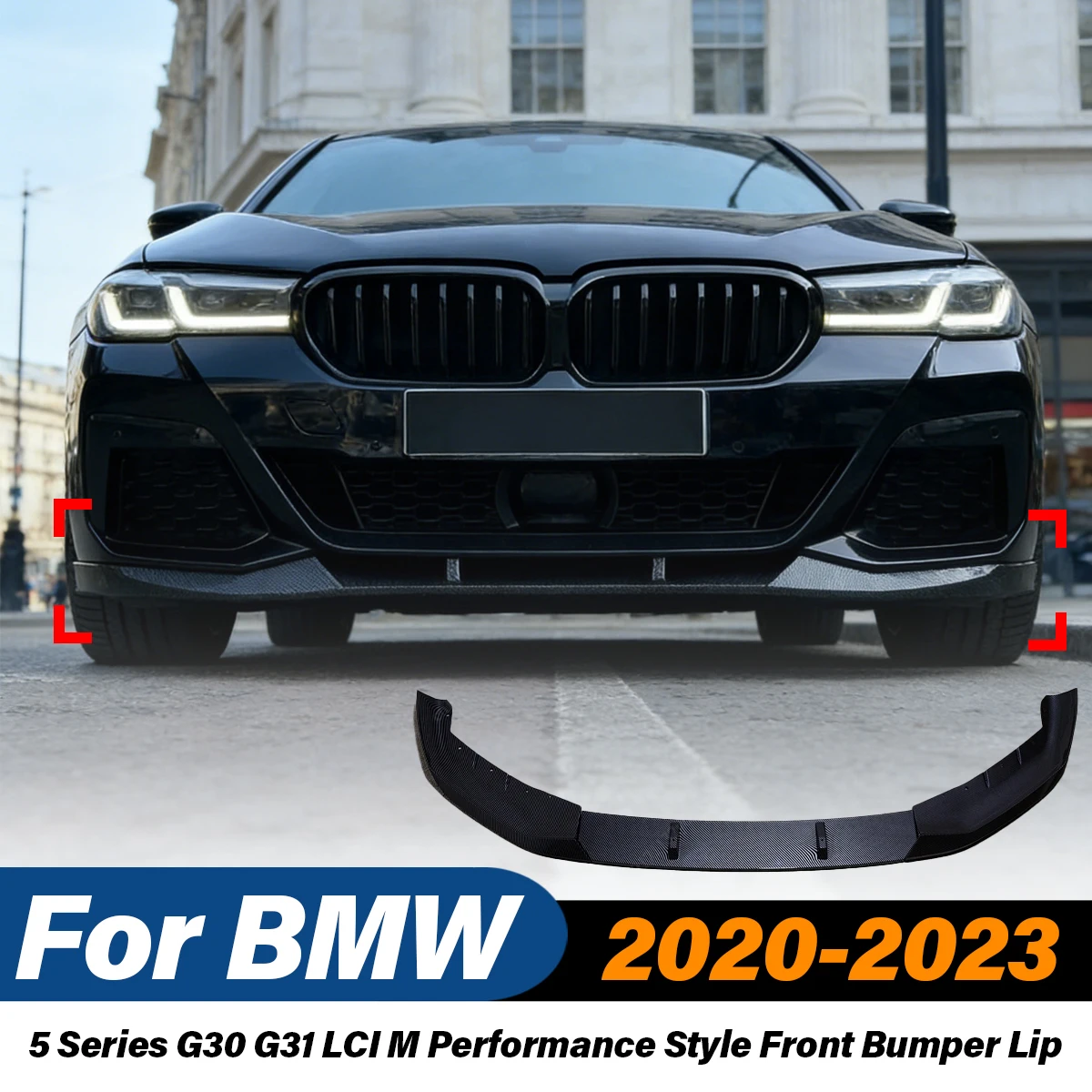 For BMW 5 Series G30 G31 LCI M Performance Style 2020 2021 2022 2023 Car Front Bumper Lip Spoiler Spoiler ABS Diffuser Body Kit
For BMW 5 Series G30 G31 LCI M Performance Style 2020 2021 2022 2023 Car Front Bumper Lip Spoiler Spoiler ABS Diffuser Body Kit