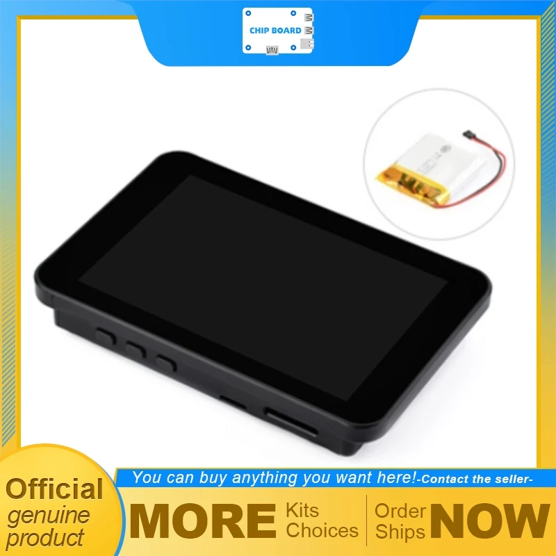 Waveshare ESP32-P4-WIFI6 3.5" Vision Module 320x480 LCD OV5647 5MP Camera Built-In Mic Speaker WiFi6 BLE5 Board
Waveshare ESP32-P4-WIFI6 3.5" Vision Module 320x480 LCD OV5647 5MP Camera Built-In Mic Speaker WiFi6 BLE5 Board