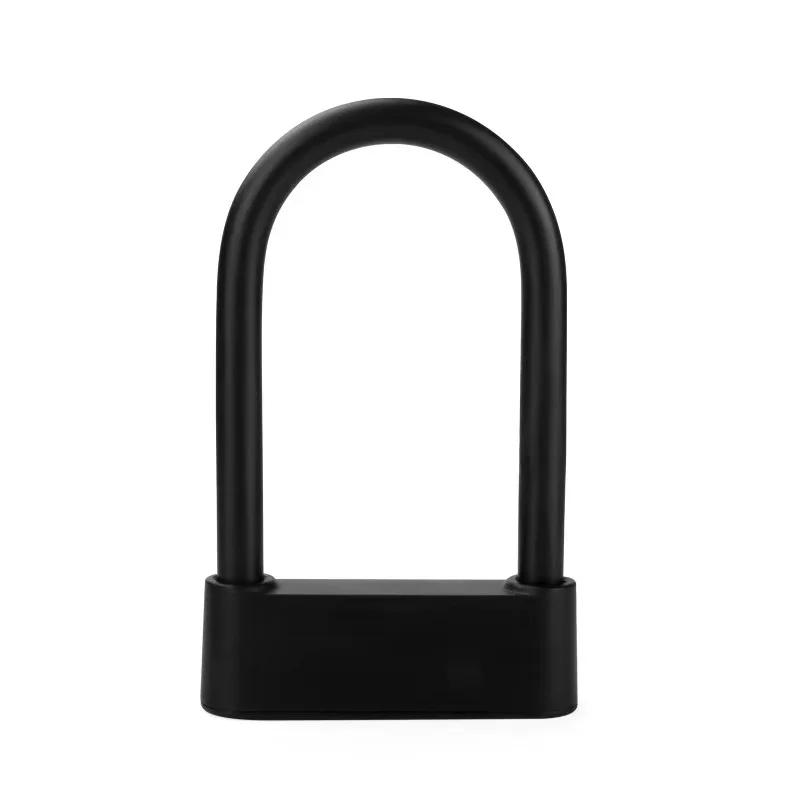 Fingerprint High Safety U-shape Motorcycle Waterproof Cable Smart Bicycle Lock With App
Fingerprint High Safety U-shape Motorcycle Waterproof Cable Smart Bicycle Lock With App
