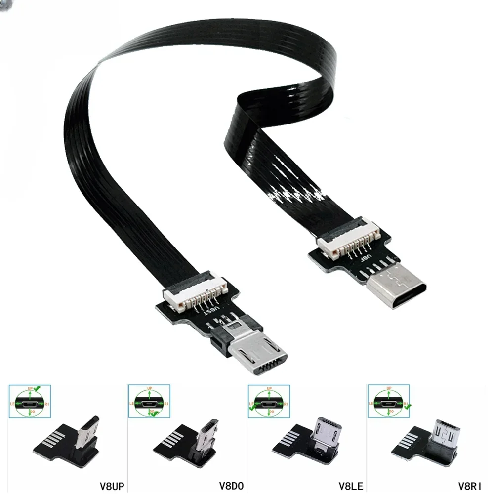 Android Micro USB Extension Cable 90 Degree Elbow Charger Data Cable for Phone Male Female Connector
Android Micro USB Extension Cable 90 Degree Elbow Charger Data Cable for Phone Male Female Connector
