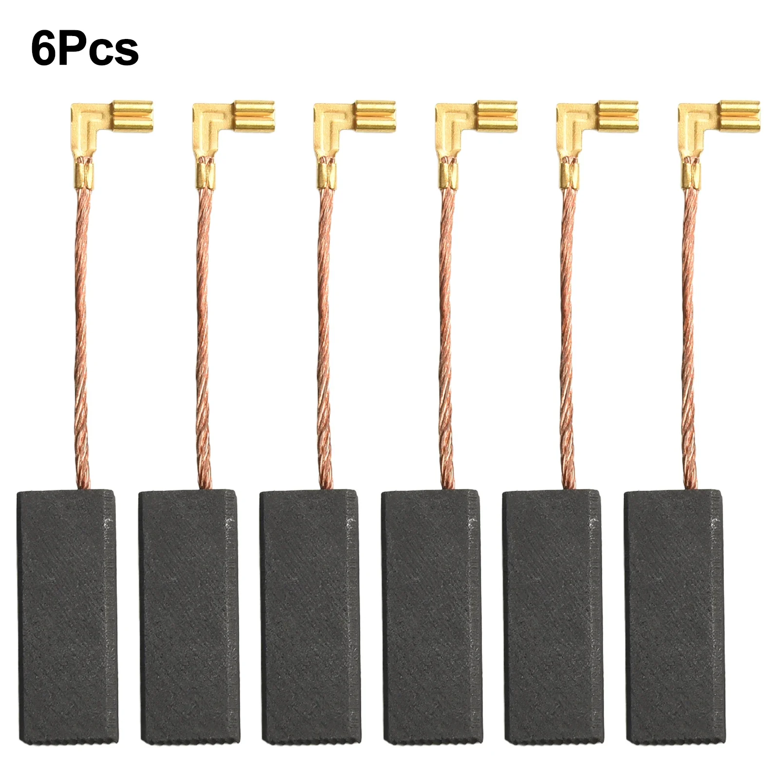 For Chainsaw Brushes Set Carbon Brushes Size: 6.2x11.2x29mm 6 Pieces Carbon Material For Power Tools Maintenance Accessories
For Chainsaw Brushes Set Carbon Brushes Size: 6.2x11.2x29mm 6 Pieces Carbon Material For Power Tools Maintenance Accessories
