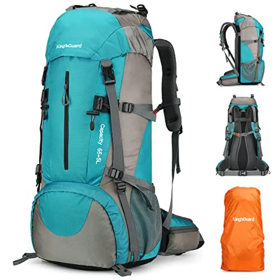 70L Hiking Backpack with Rain Cover Lightweight Waterproof Travel Camping Backpack Large Backpacking Pack
70L Hiking Backpack with Rain Cover Lightweight Waterproof Travel Camping Backpack Large Backpacking Pack