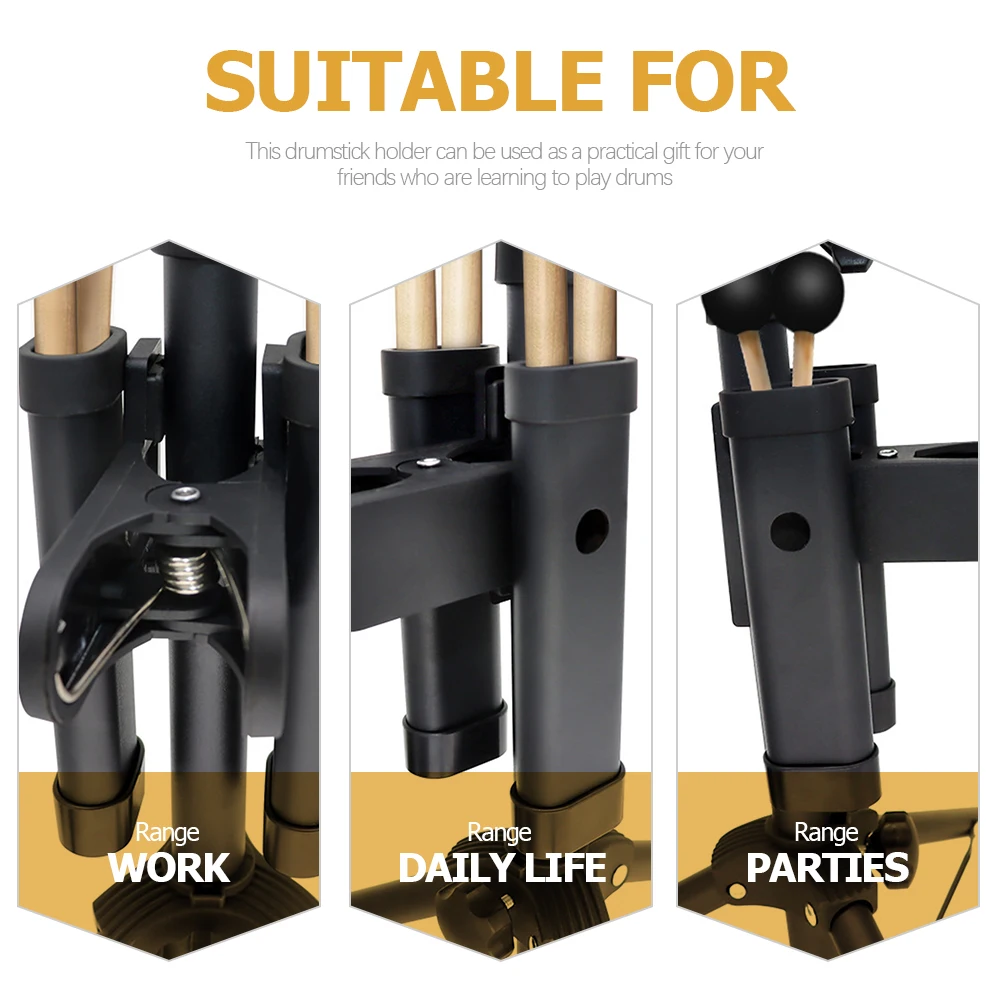 Clamp Drum Stick Bucket Clip On Holder Black Iron Instrument Supplies Durable ABS Material Long Term Use Practical Gift
Clamp Drum Stick Bucket Clip On Holder Black Iron Instrument Supplies Durable ABS Material Long Term Use Practical Gift