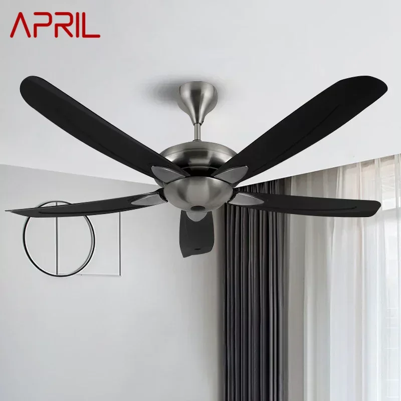 APRIL Nordic Without lights Ceiling Fan Modern Minima lism Living Room Bedroom Study Cafe Hotel
APRIL Nordic Without lights Ceiling Fan Modern Minima lism Living Room Bedroom Study Cafe Hotel