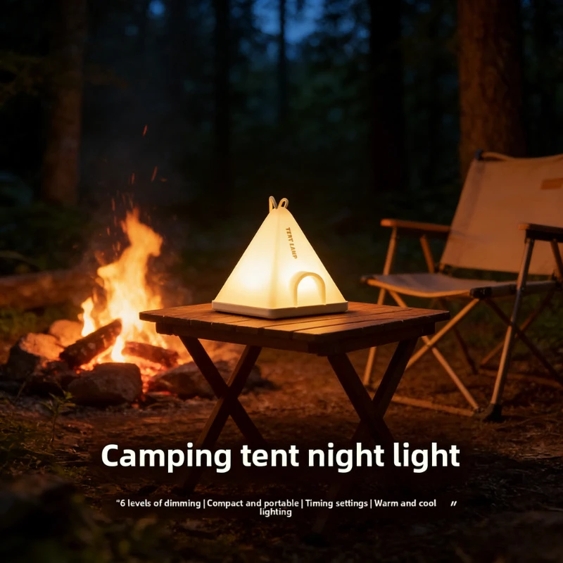 Multifunctional USB Rechargeable Tent Lamp Portable Ambient Night Light for Camping Hiking Bedroom Bedside Decor
Multifunctional USB Rechargeable Tent Lamp Portable Ambient Night Light for Camping Hiking Bedroom Bedside Decor