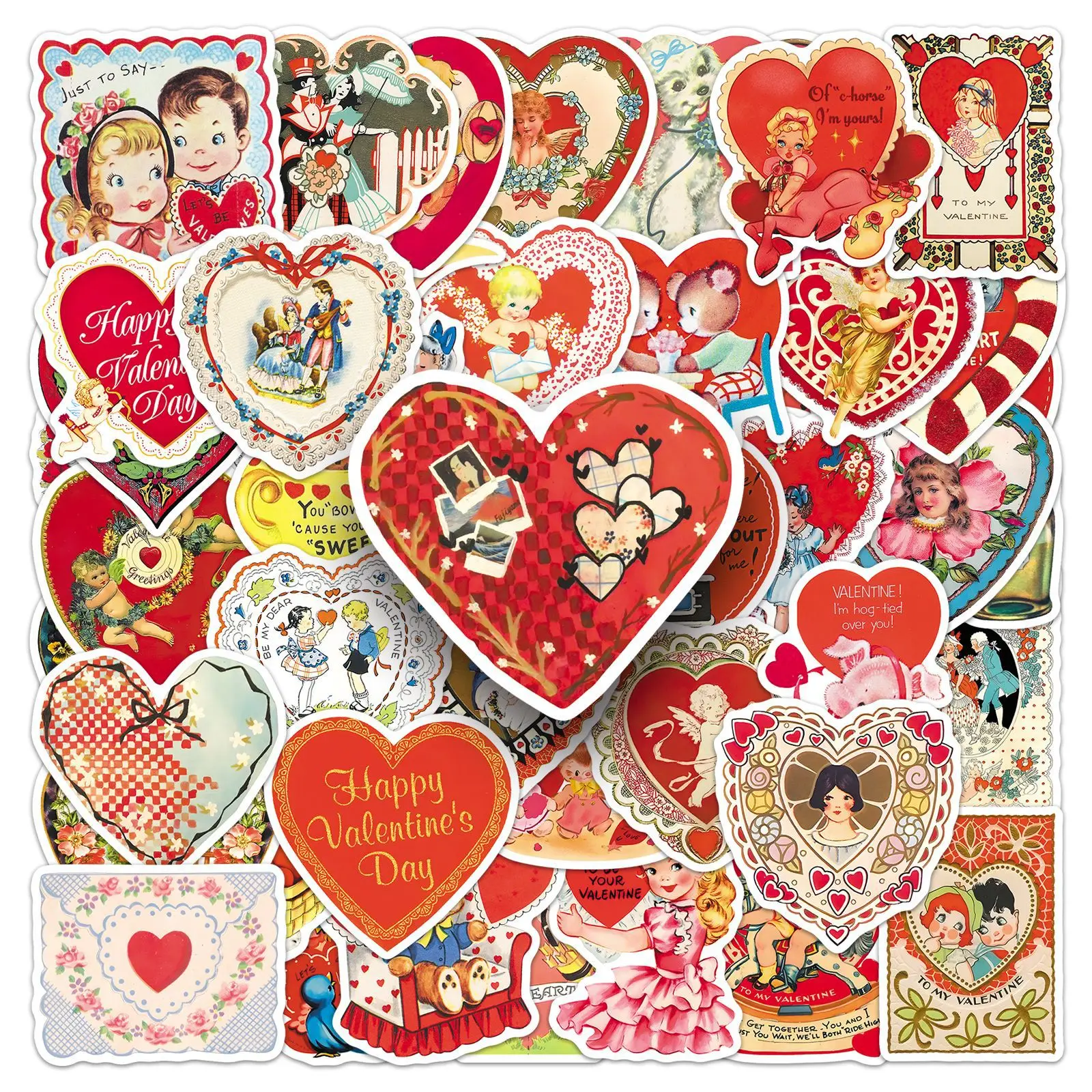 50PCS Retro Style Valentine’s Day Stickers Romantic Festival Graffiti Decorative Phone Case iPad Waterproof Stickers Kids Toy
50PCS Retro Style Valentine’s Day Stickers Romantic Festival Graffiti Decorative Phone Case iPad Waterproof Stickers Kids Toy