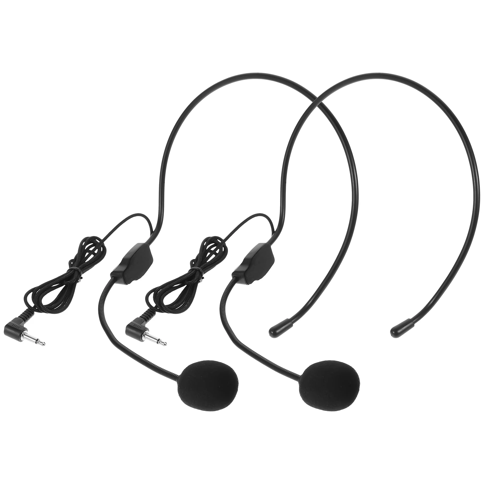 2 Pcs Headset Microphone Vocal Condenser Wired Mic for Amplifier Singing Interview Hosting Directional
2 Pcs Headset Microphone Vocal Condenser Wired Mic for Amplifier Singing Interview Hosting Directional