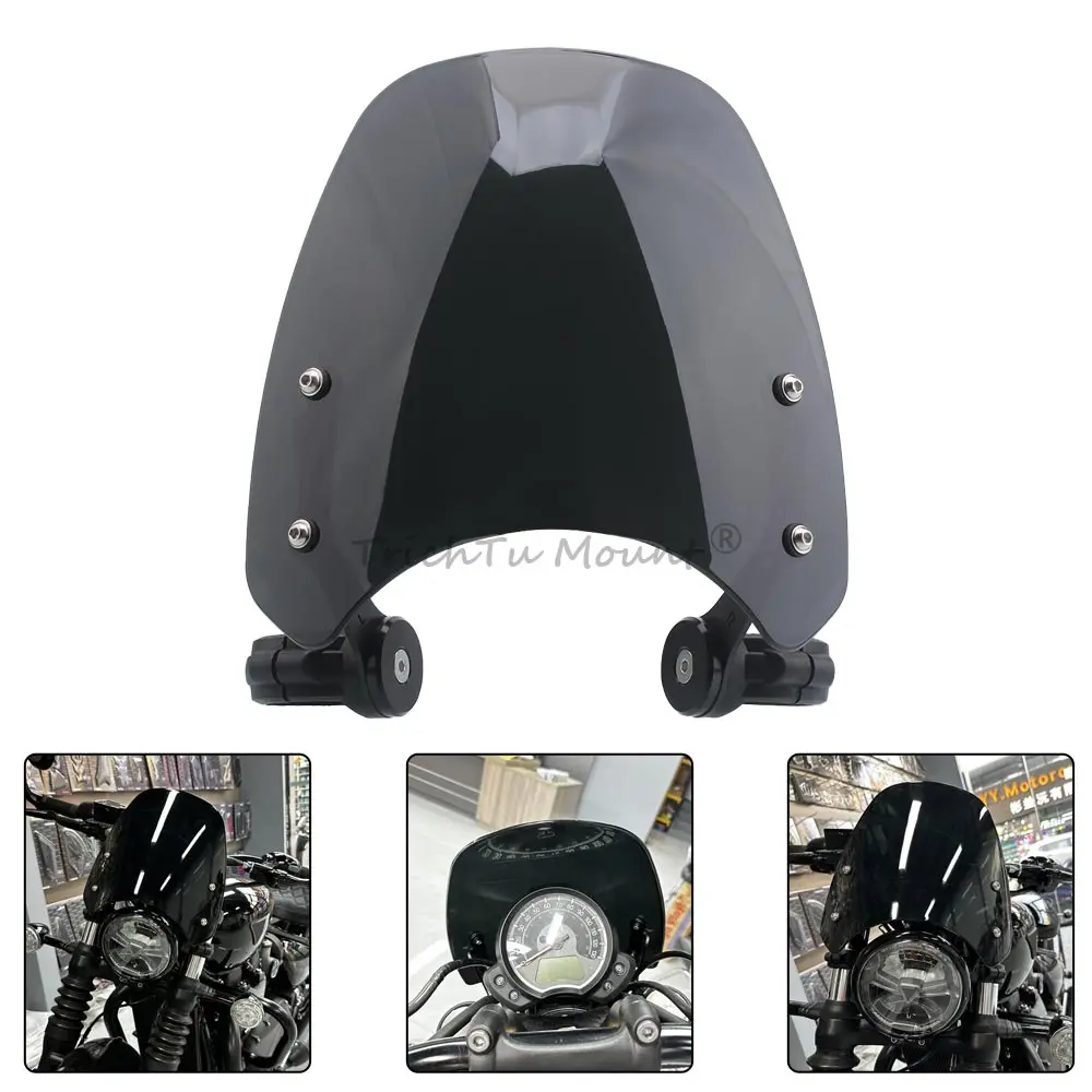 Motorcycle Windshield Wind Deflector Fork Wind Splitter For Triumph Bonneville Bobber Classic Flyscreen Windscreen Accessories
Motorcycle Windshield Wind Deflector Fork Wind Splitter For Triumph Bonneville Bobber Classic Flyscreen Windscreen Accessories