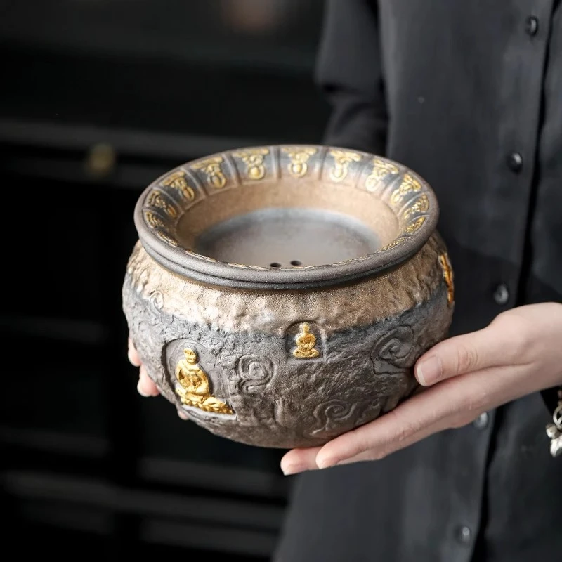 Pens Tea Dregs Jars Old Rock Mud Dunhuang Water Basins Tea Hand-washing Retro Coarse Pottery Basins New Tea Ceremony Accessories
Pens Tea Dregs Jars Old Rock Mud Dunhuang Water Basins Tea Hand-washing Retro Coarse Pottery Basins New Tea Ceremony Accessories