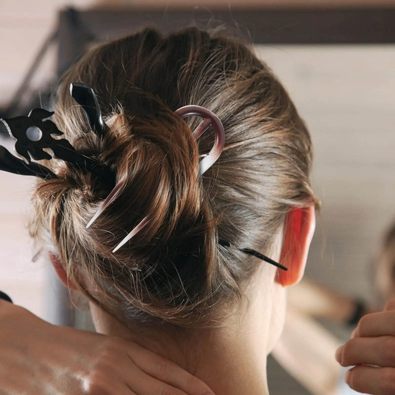 6Pcs U Shaped Hair Pins French Style Branch Design Hairpins for Women Vintage Elegant Updo Bun Styling Accessories Thick Hair
6Pcs U Shaped Hair Pins French Style Branch Design Hairpins for Women Vintage Elegant Updo Bun Styling Accessories Thick Hair