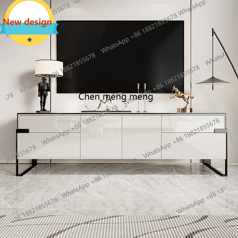 Итальянский минималистичный шкаф для телевизора Современный минималистский аудиовизуальный шкаф для гостиной Легкий роскошный боковой шкаф b567
Итальянский минималистичный шкаф для телевизора Современный минималистский аудиовизуальный шкаф для гостиной Легкий роскошный боковой шкаф b567