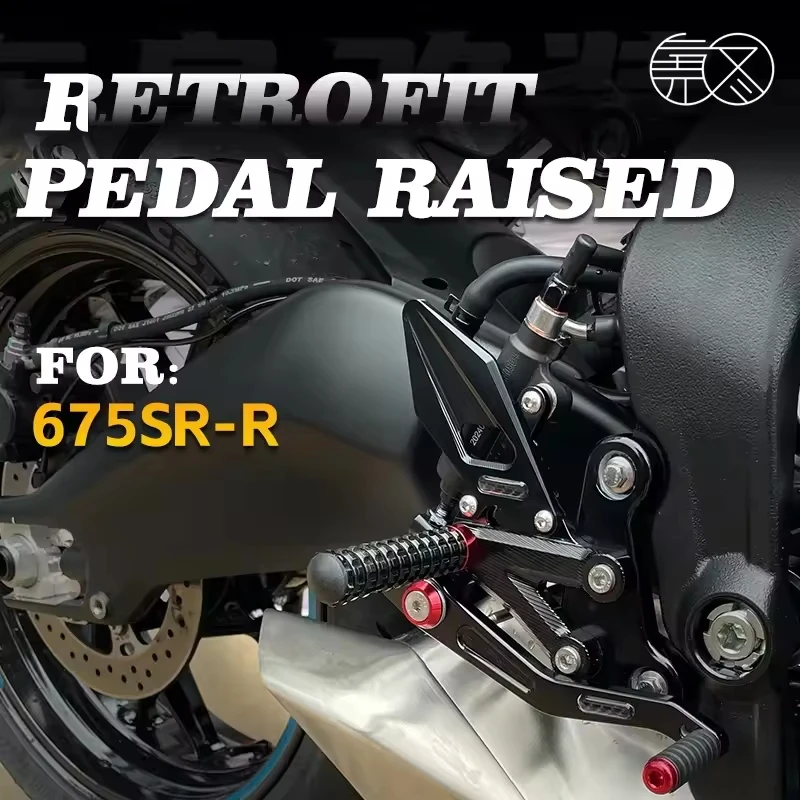 New For CFMOTO 675SRR 675SS 675SR-R 675 SS 675 SRR Motorcycle CNC Rearset Adjustable Foot Rset Racing Front Pedal Accessorie
New For CFMOTO 675SRR 675SS 675SR-R 675 SS 675 SRR Motorcycle CNC Rearset Adjustable Foot Rset Racing Front Pedal Accessorie