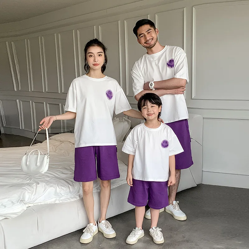 Parent-child Outfit 2023 New Baby Family T Shirt Father Mother and Son Daughter Matching Clothes Sets Dad and Baby Cotton Suit
Parent-child Outfit 2023 New Baby Family T Shirt Father Mother and Son Daughter Matching Clothes Sets Dad and Baby Cotton Suit