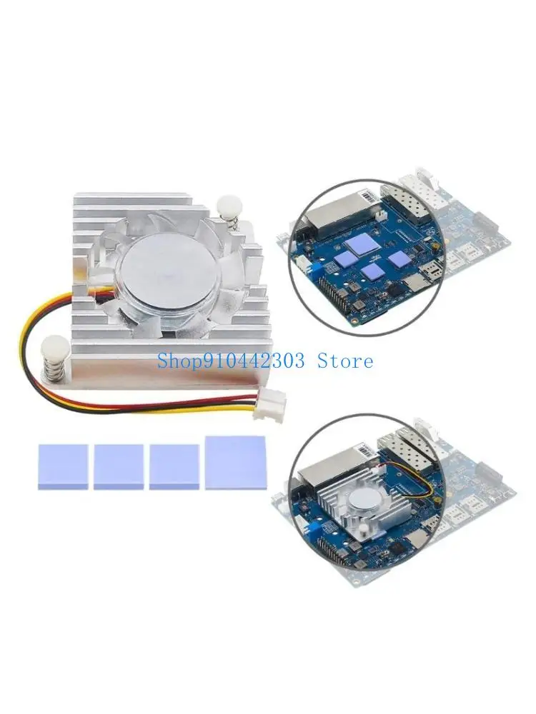 L4MD охлаждающий вентилятор радиатора для макетной платы Banana алюминиевый радиатор
L4MD охлаждающий вентилятор радиатора для макетной платы Banana алюминиевый радиатор