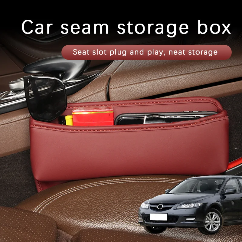 Car Seat Gap Storage Box Driver Front Auto Seat Gap Filler Organizer Wallet Keys Card Storage Box For Mazda 6
Car Seat Gap Storage Box Driver Front Auto Seat Gap Filler Organizer Wallet Keys Card Storage Box For Mazda 6