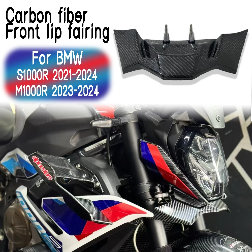 Для BMW S1000R 2021-2024 S 1000 R M1000R спойлер из углеродного волокна, обтекатель крыла, аэродинамическая модификация мотоцикла перед прижимной силой
Для BMW S1000R 2021-2024 S 1000 R M1000R спойлер из углеродного волокна, обтекатель крыла, аэродинамическая модификация мотоцикла перед прижимной силой