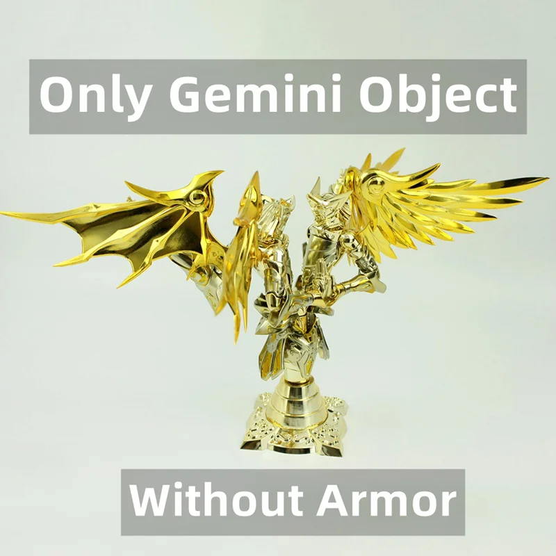 Saint Seiya Myth Cloth Ex Soul Of Gold Sog Gold Saints Knights of the Zodiac GT Gemini Object(only)Metal Armor Action Figure
Saint Seiya Myth Cloth Ex Soul Of Gold Sog Gold Saints Knights of the Zodiac GT Gemini Object(only)Metal Armor Action Figure