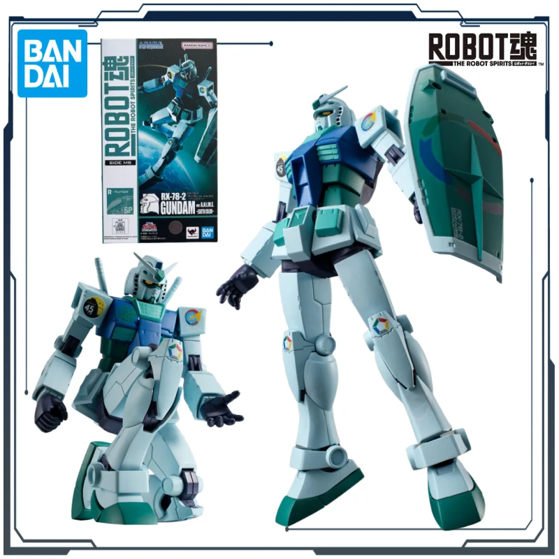 BANDAI Original ROBOT SPIRITS <SIDE MS> RX-78-2 Gundam Ver. A.N.I.M.E.~ Цвет земли ~Меч, фигурка продукта, игрушка для мальчиков, подарок 
BANDAI Original ROBOT SPIRITS <SIDE MS> RX-78-2 Gundam Ver. A.N.I.M.E.~ Цвет земли ~Меч, фигурка продукта, игрушка для мальчиков, подарок