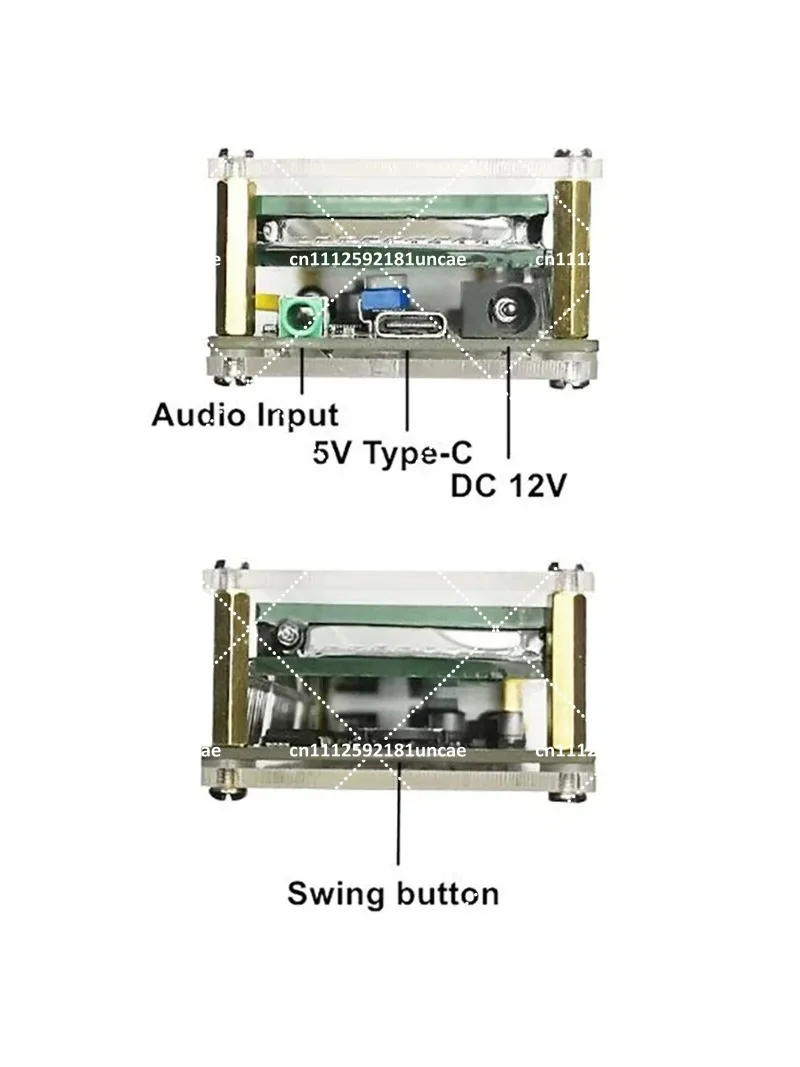 VU Meter Audio Spectrum Analyzer VFD Display Sound Control Speed Regulation Input Channel
VU Meter Audio Spectrum Analyzer VFD Display Sound Control Speed Regulation Input Channel