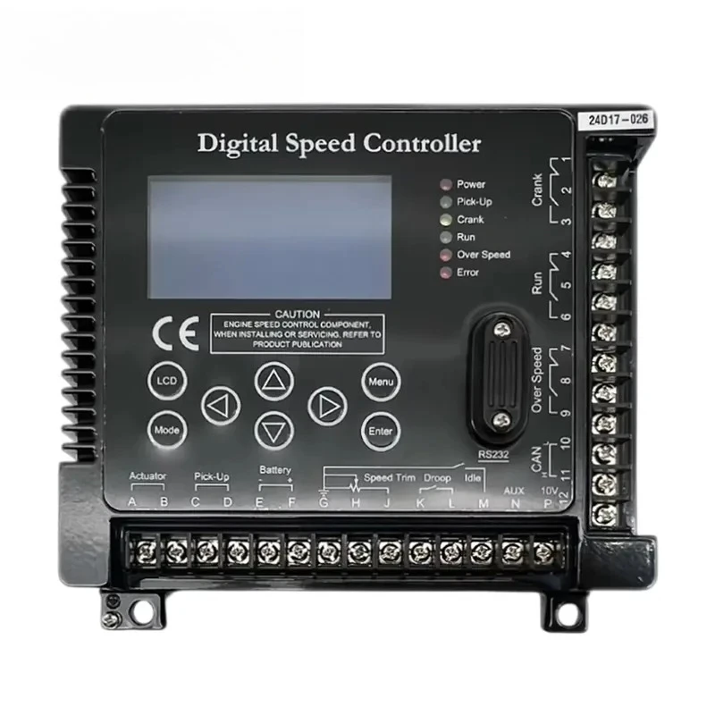 Iron Speed Controller 300611-01127A Governor for Generator Automatic Speed Control 50/60Hz
Iron Speed Controller 300611-01127A Governor for Generator Automatic Speed Control 50/60Hz