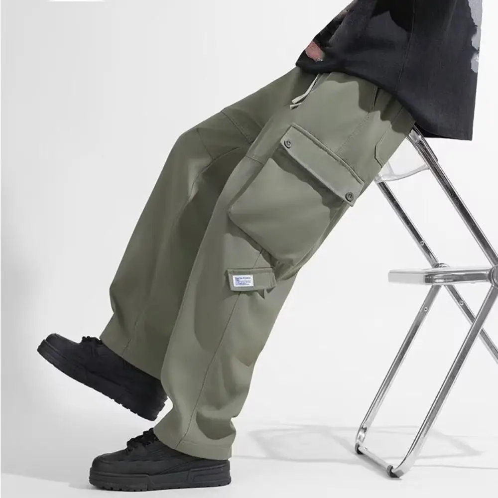 Ins Style Drawstring Wide Leg Sweatpants Multi-pockets Y2K Baggy Cargo Pants Oversized Loose Men Joggers Trousers Dancing
Ins Style Drawstring Wide Leg Sweatpants Multi-pockets Y2K Baggy Cargo Pants Oversized Loose Men Joggers Trousers Dancing