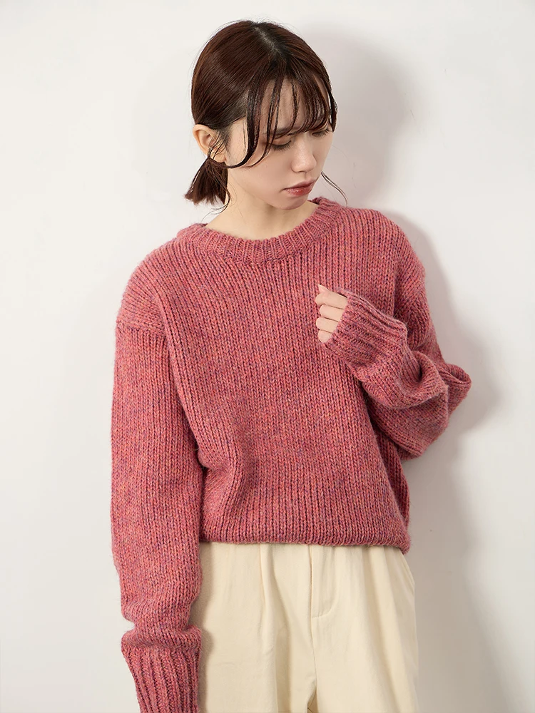 Японский шерстяной свитер Annuus с цветочным принтом и точками, утепленный, свободный, повседневный, с длинными рукавами, стандартный крой, зимний топ
Японский шерстяной свитер Annuus с цветочным принтом и точками, утепленный, свободный, повседневный, с длинными рукавами, стандартный крой, зимний топ