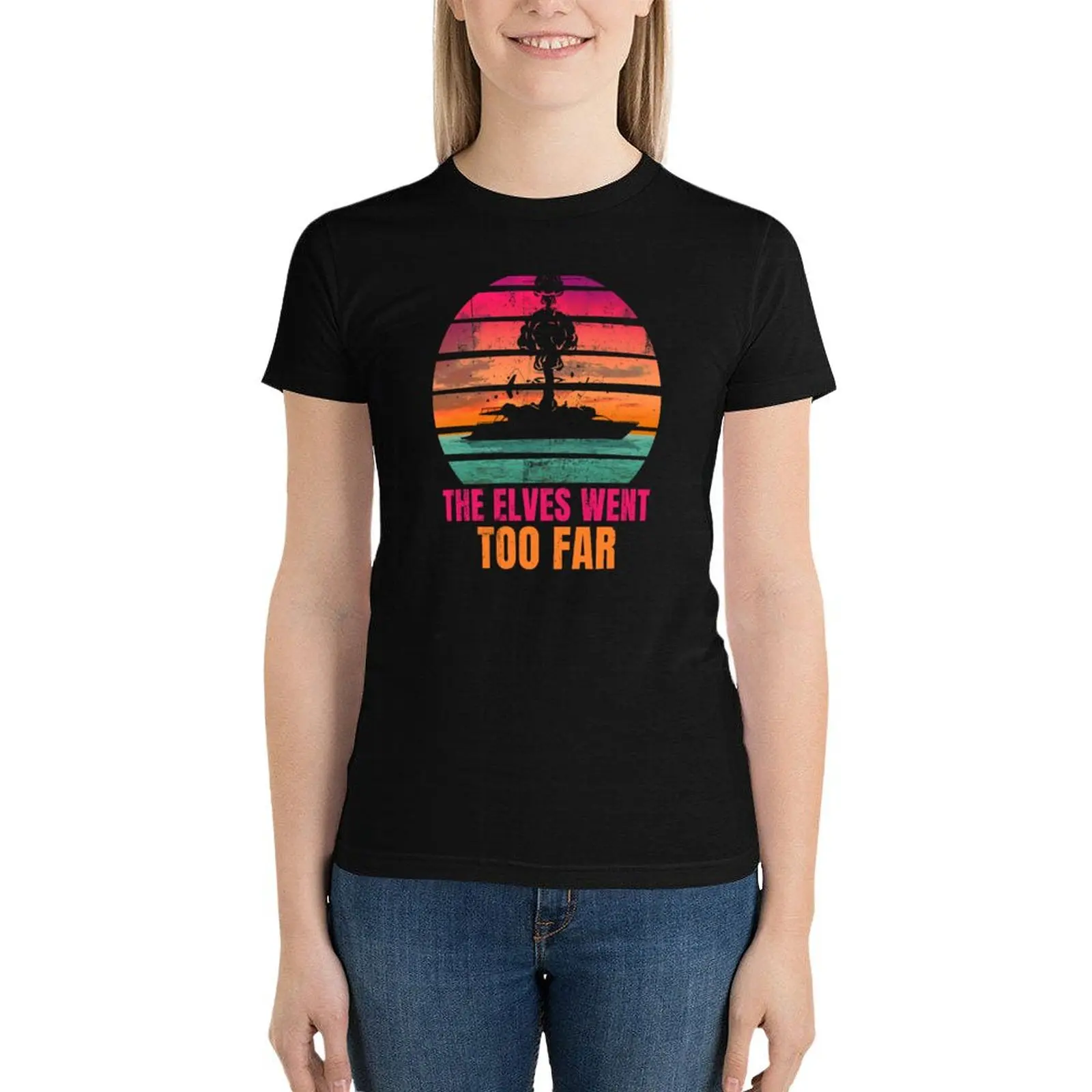 The Elves Went Too Far T-Shirt Short sleeve tee korean fashion oversized graphic t-shirts for Women
The Elves Went Too Far T-Shirt Short sleeve tee korean fashion oversized graphic t-shirts for Women